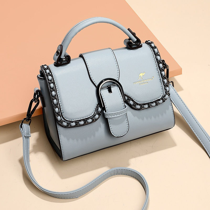 PU Shoulder Bag Luxury Handbags Women Bags Designer Hand Bags For Women light blue