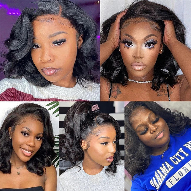 Front Lace Short Curly Hair Fashion
