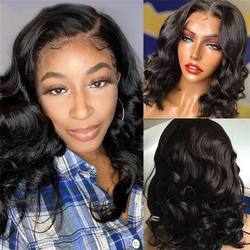 Front Lace Short Curly Hair Fashion