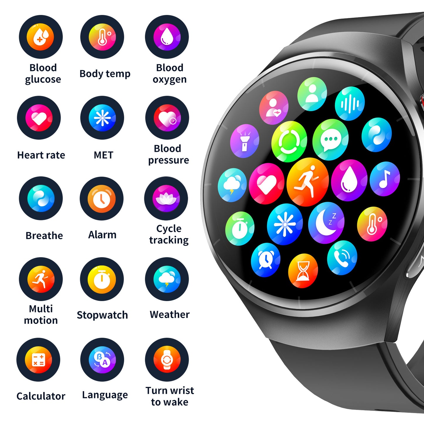 Unisex Fashion Smart Watch