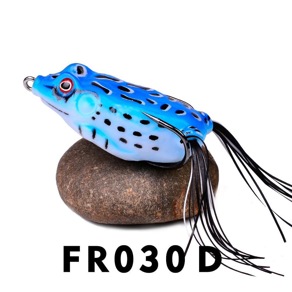 New Thunder Frog Lure Fake Bait Simulation Fake Bait Soft Bait Lua Bait Black Fish Bait D