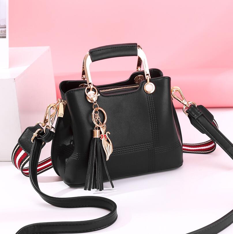 High Quality Female Handbags New Black