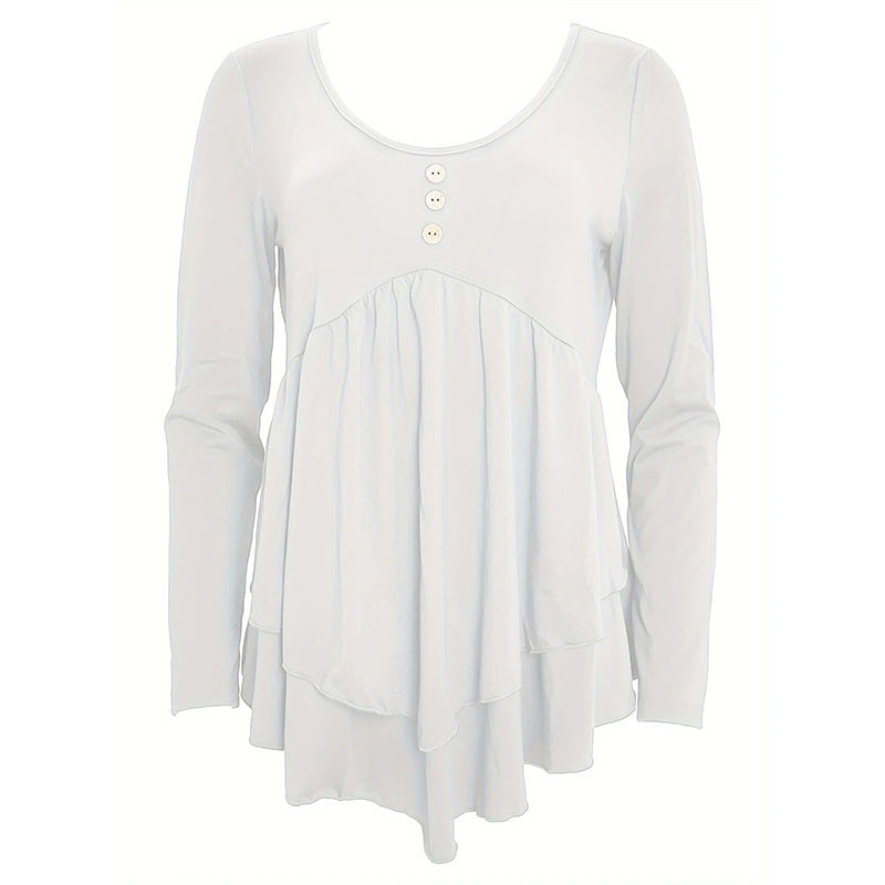 Womens Casual Long Sleeve T-Shirt