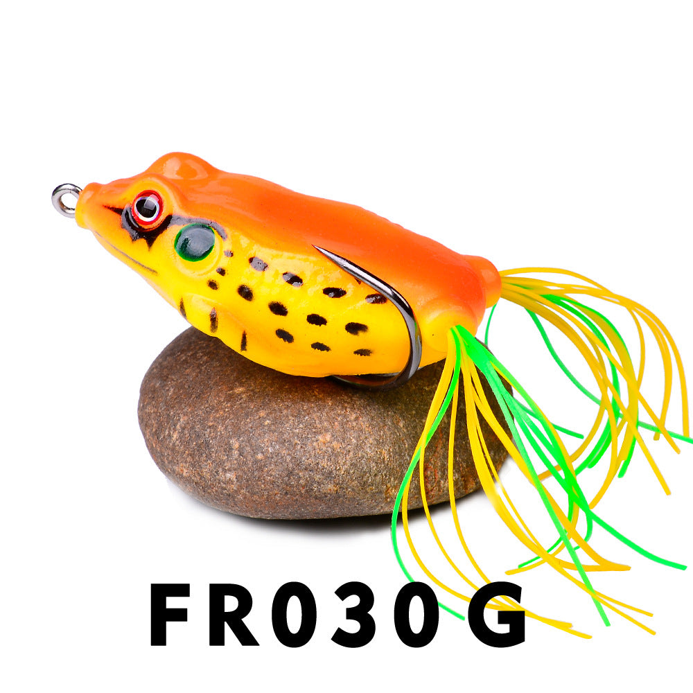 New Thunder Frog Lure Fake Bait Simulation Fake Bait Soft Bait Lua Bait Black Fish Bait G