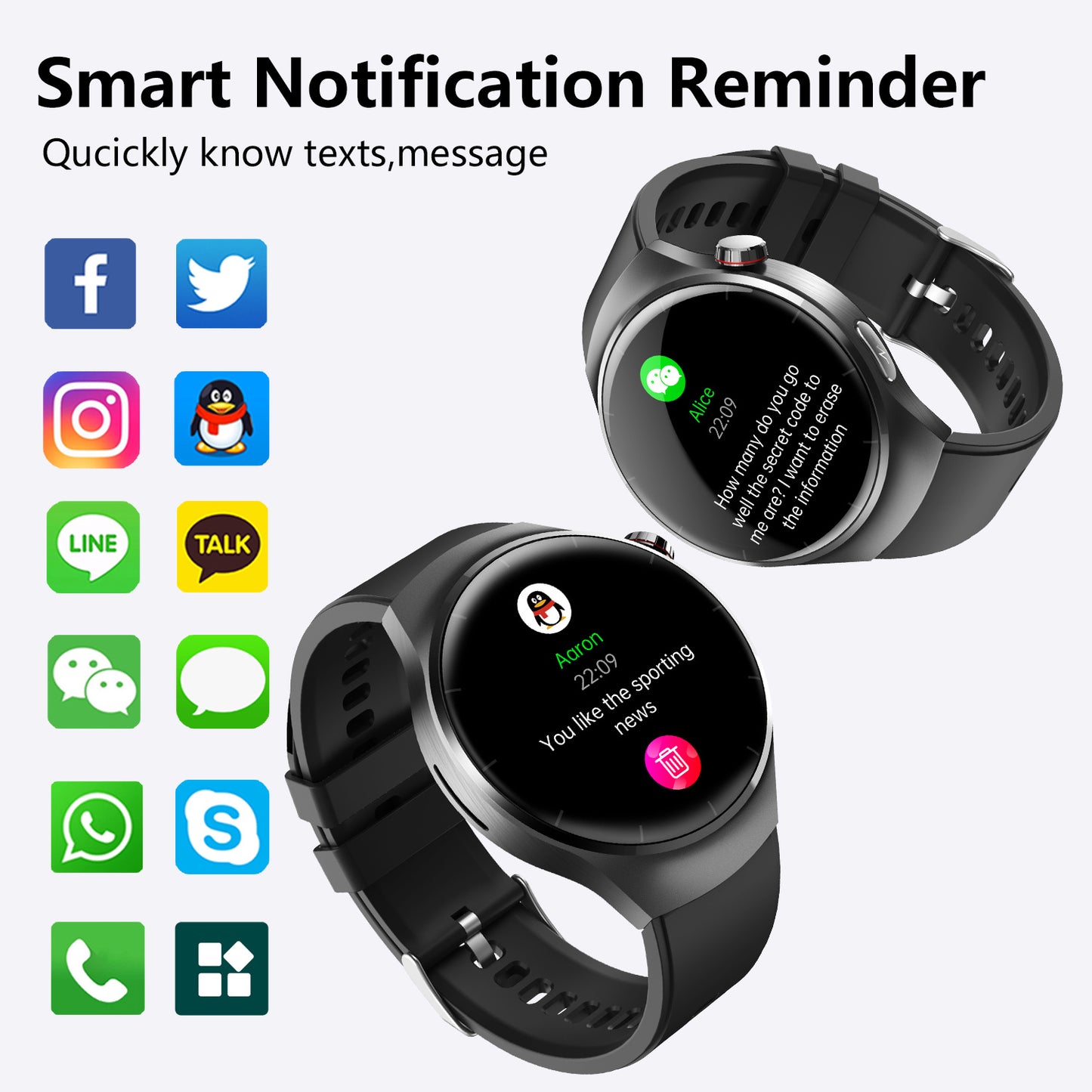 Unisex Fashion Smart Watch