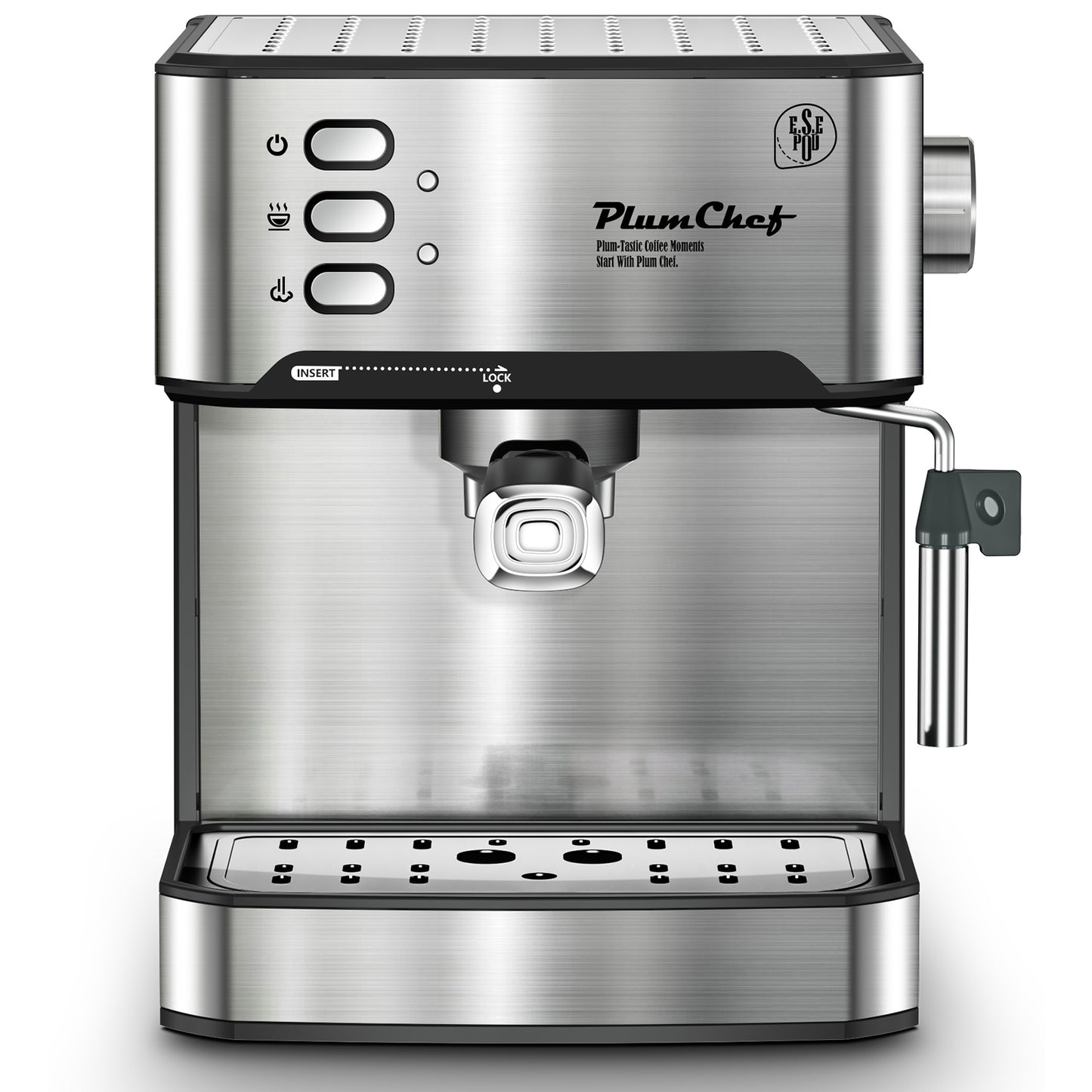 Professional Espresso Machine With Milk Frother, Single & Double Shot, FKJ6870