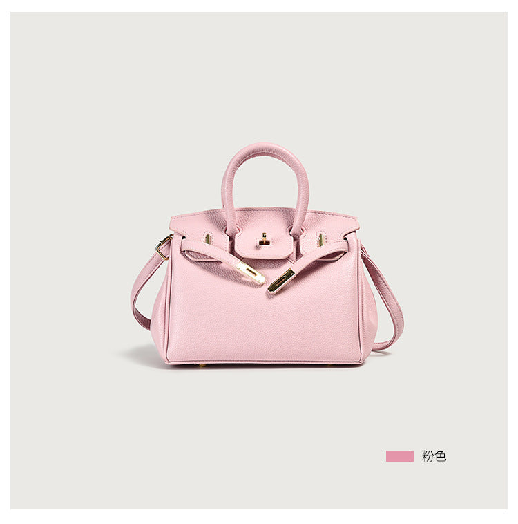 Pu Leather Ladies Hand Bags Tote Bags Vegan Top Handle Female Classic Handbags For Women Luxury pink