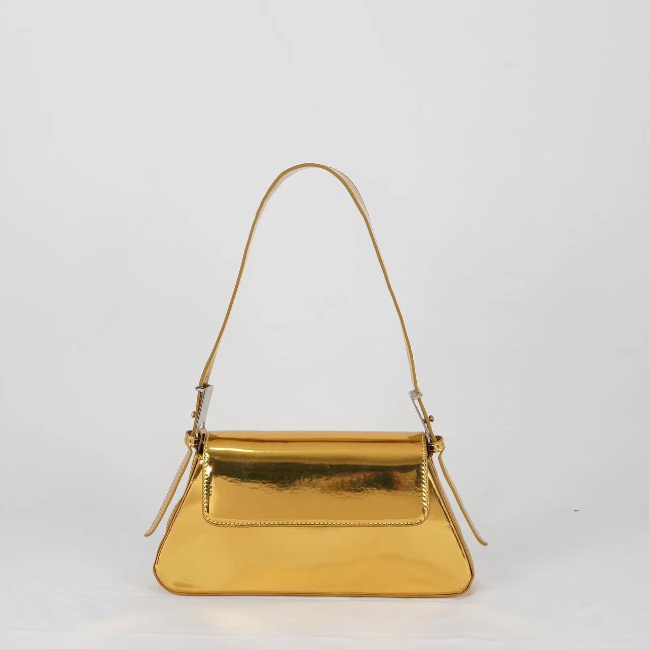 Autumn New All-match Shoulder Bag Gold