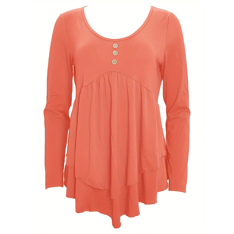 Womens Casual Long Sleeve T-Shirt