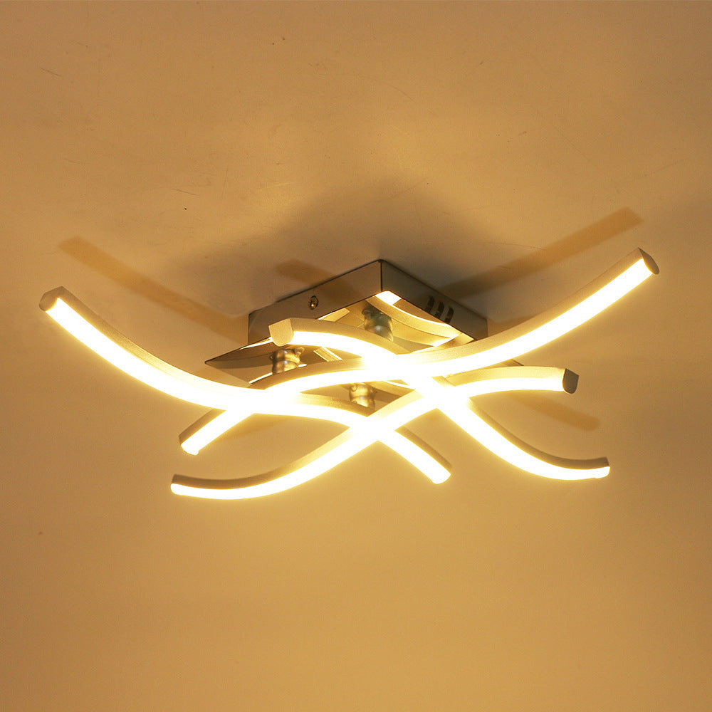 Ceiling Lamp Living Room Balcony Bedroom Lighting Warm Light 24w