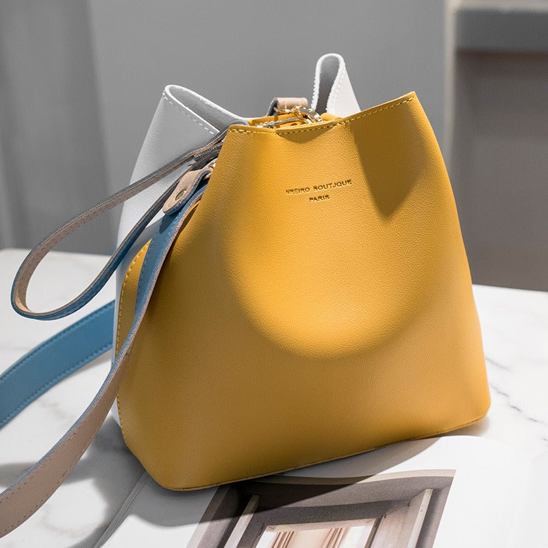 New arrival designer large capacity pu leather ladies messenger bags female purses girls shoulder bag women handbags Yyellow