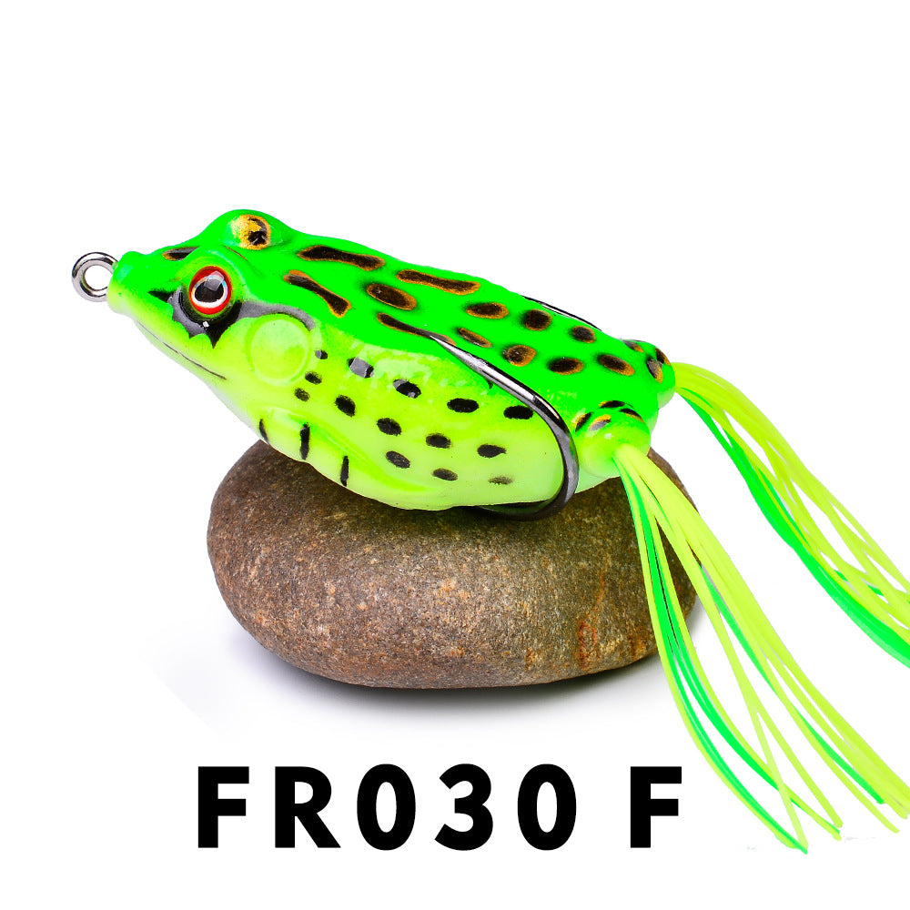 New Thunder Frog Lure Fake Bait Simulation Fake Bait Soft Bait Lua Bait Black Fish Bait F