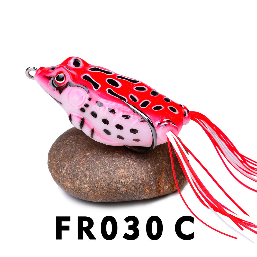 New Thunder Frog Lure Fake Bait Simulation Fake Bait Soft Bait Lua Bait Black Fish Bait C