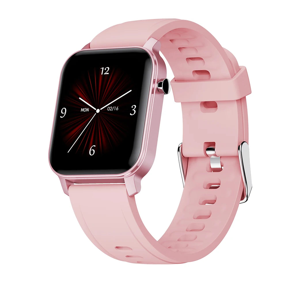 New Smart Watch men Women Electronics Smart for Android iOS Watches Smart Band Waterproof Smartwatch for xiaomi huawei pink