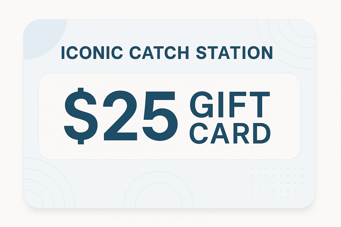 Iconic Catch Gift Card $25.00
