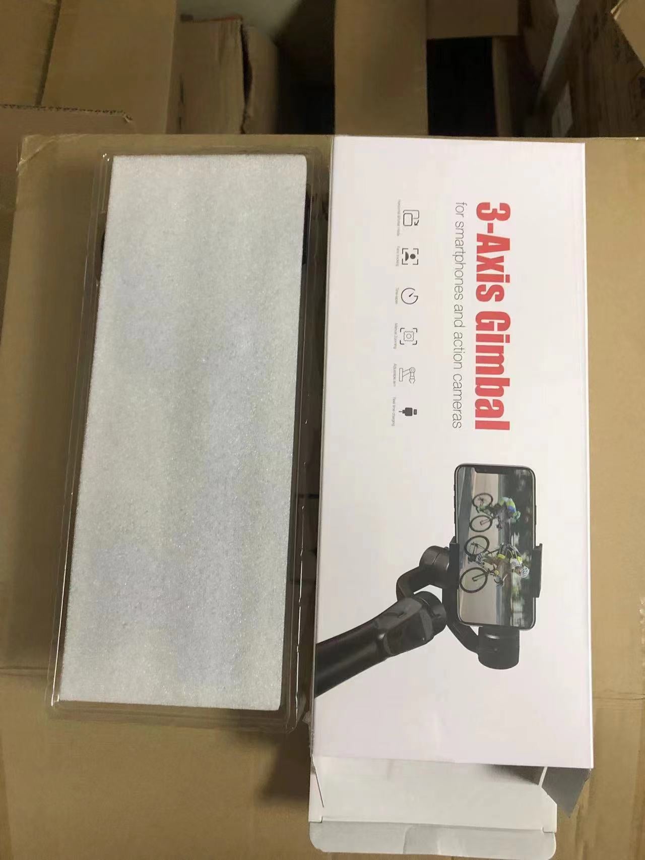 H4/F6/F8/F10 three-axis handheld mobile phone stabilizer video recording outdoor anti-shake shooting bracket Selfie Stick F6