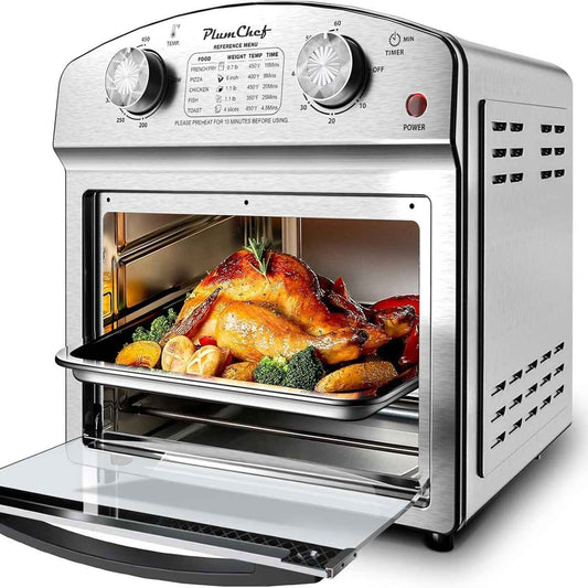 Stainless Steel 12.5 Qt Air Fryer [Free USA 3 - 8 Day Shipping]