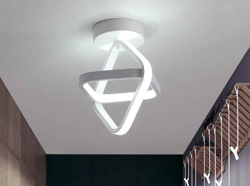 Aisle Light Corridor Light Nordic Led Simple Modern Cloakroom Light Creative Simple Entrance Hallway White 1