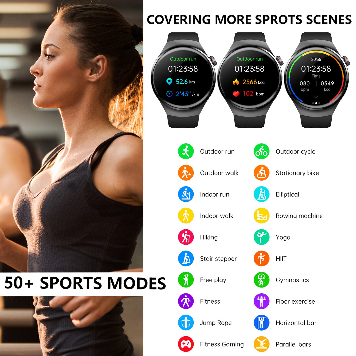 Unisex Fashion Smart Watch