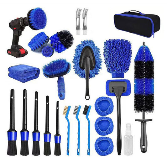 26Pcs Car Detailing Brush Set
