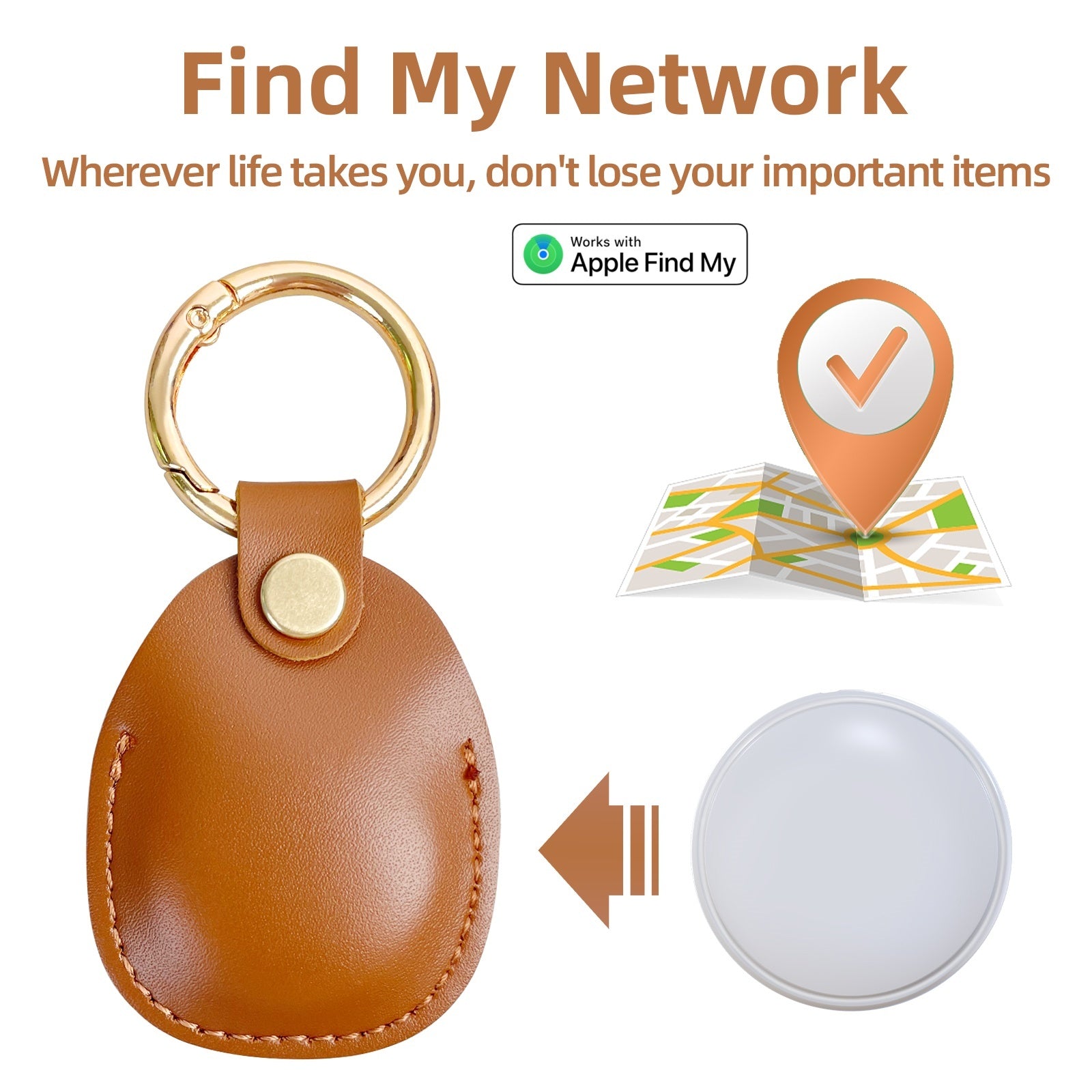 Energy Tracker, 365 Days Battery Life, Compatible With IPad, IPhone, Android, Remote Camera Control And Alarm Anti-lost Device, Suitable For Keys, Wallets, Pets, Luggage Smart Tracker