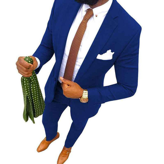 Banquet Multicolor Suit Men's