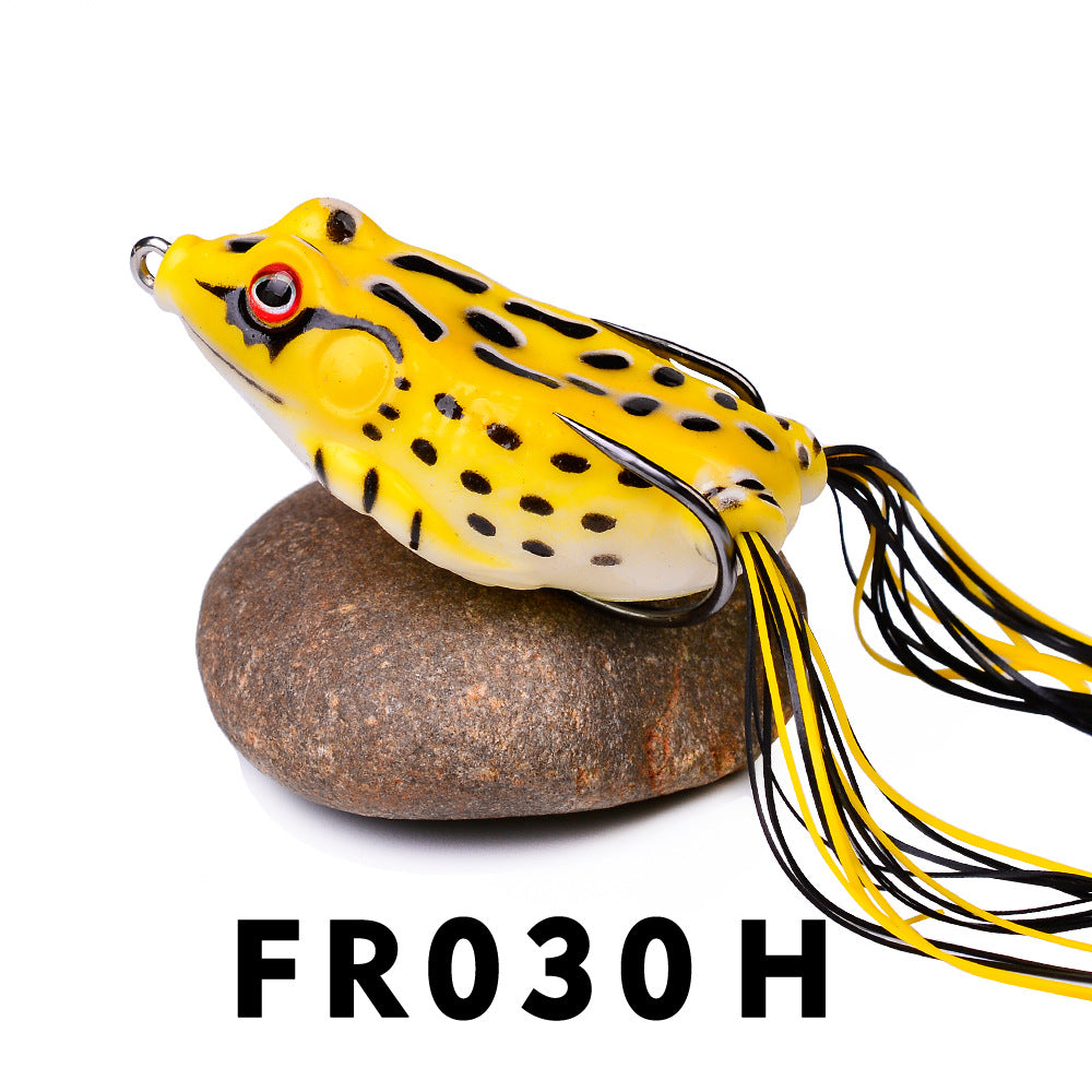 New Thunder Frog Lure Fake Bait Simulation Fake Bait Soft Bait Lua Bait Black Fish Bait H