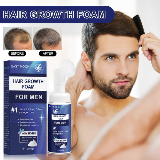 Men's Dense Hair Foam Machine, Repair Hair Root Follicle Men's Hair Thick Moisturizing Foam default title