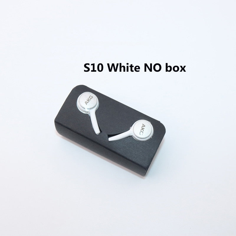 samsung AKG Earphone EO-IG955 3.5mm In-ear with Mic wired headset for Samsung Galaxy s10 S9 S8 S7 S6 S5 S4 HUAWE smartphone S10 white No box