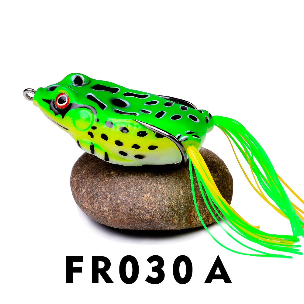 New Thunder Frog Lure Fake Bait Simulation Fake Bait Soft Bait Lua Bait Black Fish Bait A