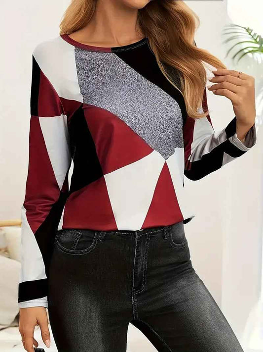 Long Sleeve Crew Neck T-shirt