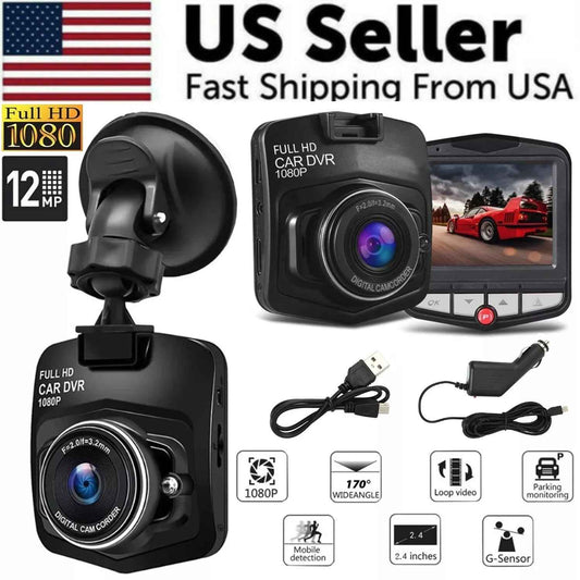 2.4 Inch Full HD 1080P Dash Cam ( Free US Shipping)
